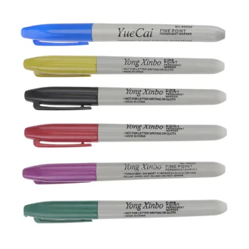 Artibetter 6pcs маркерная olovka za označavanje kože marker pismoznanac pen za - Slika 2  