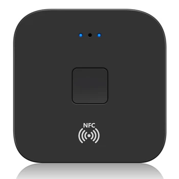 Za NFC Bluetooth 5,0 Аудиоприемник 3,5 Mm AUX RCA Stereo Hi-Fi Music Bežični Adapter Za Auto Kućne Zvučnike, Jednostavan za korištenje - Slika 1  