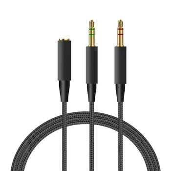 Pouzdan kabel adapter 2 u 1 za slušalice Cloud Mix, računalnih slušalice AXFY - Slika 2  