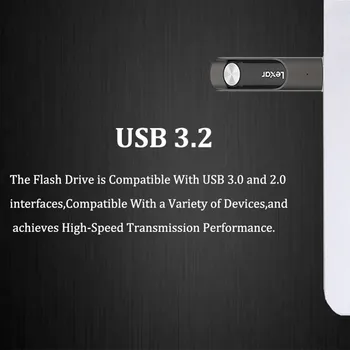 Lexar JumpDrive P30 128 GB, 256 GB i 512 GB 1 TB Metalni high-Speed USB 3.2 Gen 1 Max 450 Mb / s USB Flash diskovi sa enkripcijom Memory Stick - Slika 2  