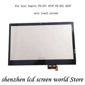 140 cm za Acer Aspire V5-471 v5-471P v5-471PG V5-431 V5-431P zaslon osjetljiv na dodir Digitalizator Staklo Senzor Rezervni dijelovi - Slika 2  