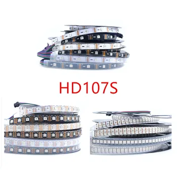 1 m / 5 m Ukrasne Led traka HD107S LED Strip Pixel RGB Traka Light DC5V 5050 SMD Адресуемый 30/60/144 led /m - Slika 1  