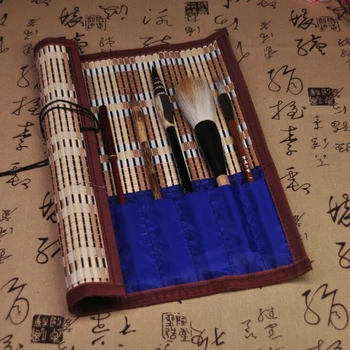 Kineski kist džep ručka zaštita zavjese kist alat roll torba ručka - Slika 1  