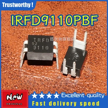 10ШТ IRFD9110PBF IRFD9110 Novi originalni polje tranzistor DIP-4 P-kanal - Slika 1  